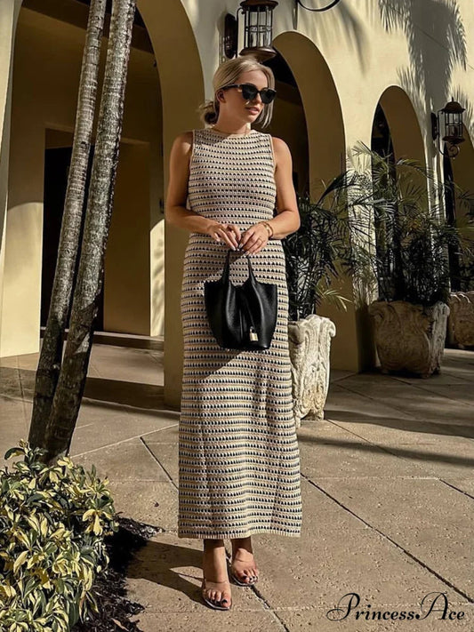 Knit Graceful Long Dress