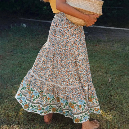 Lace High Waist Slim Skirt