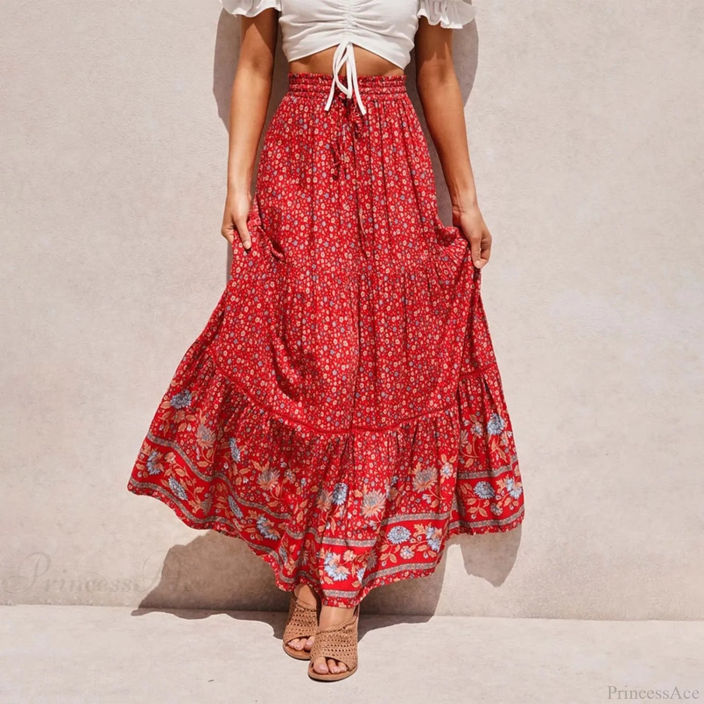Lace High Waist Slim Skirt