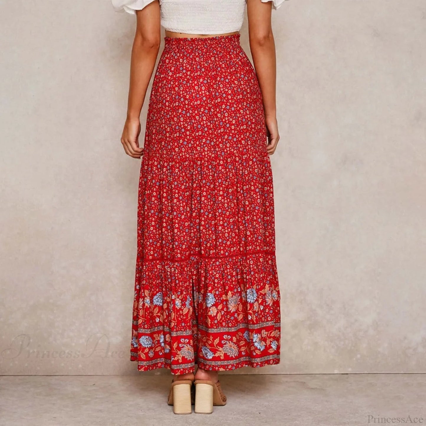 Lace High Waist Slim Skirt