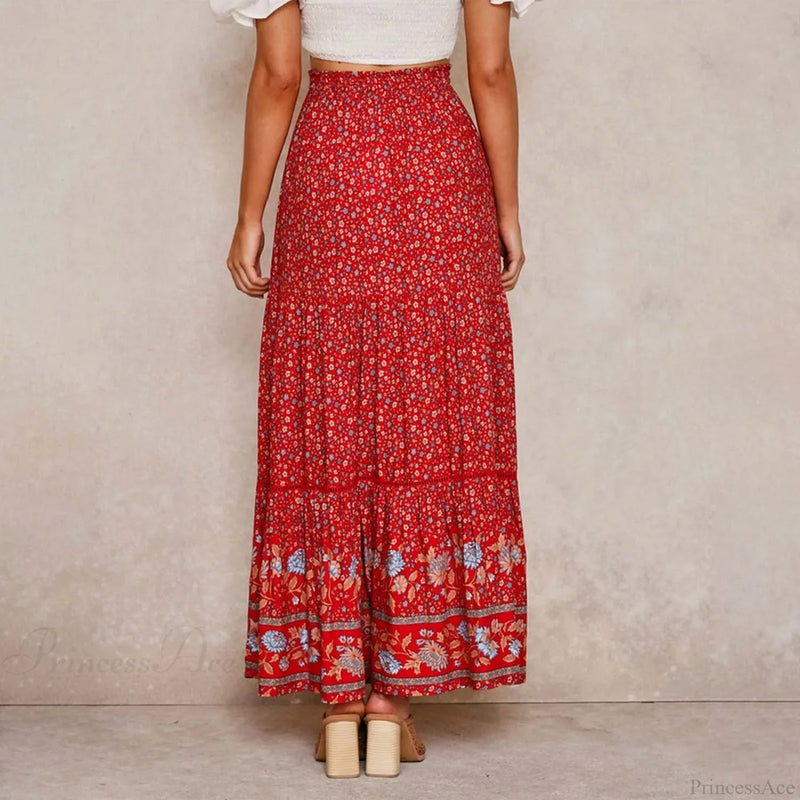 Lace High Waist Slim Skirt