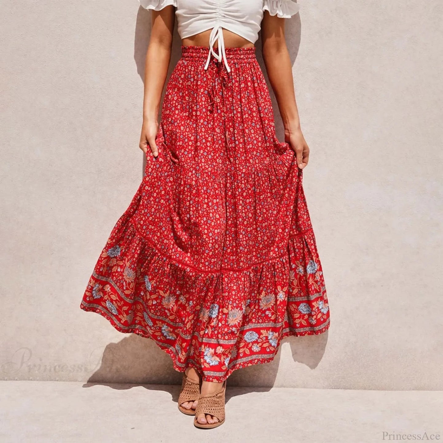 Lace High Waist Slim Skirt