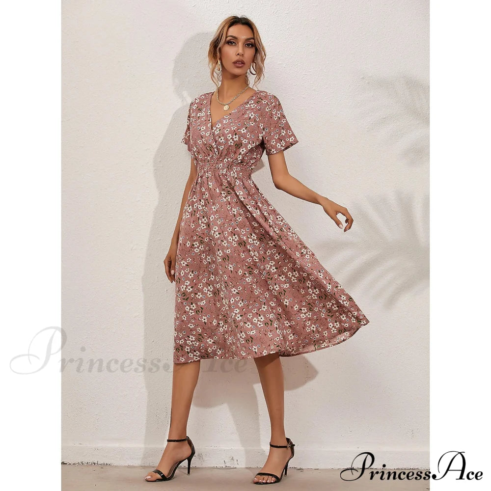 Loose Midi Dress for