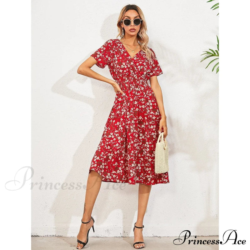 Loose Midi Dress for