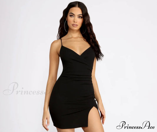 Bold Bombshell Stylish Mini Dress
