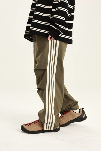Side Striped Athletic Pants