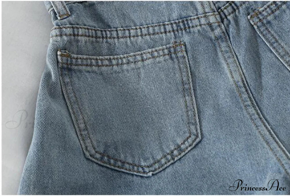 Brief Warm-season Waist Elastic Leg High Jeans Shorts Waist Denim Wide Loose Size Plus Female