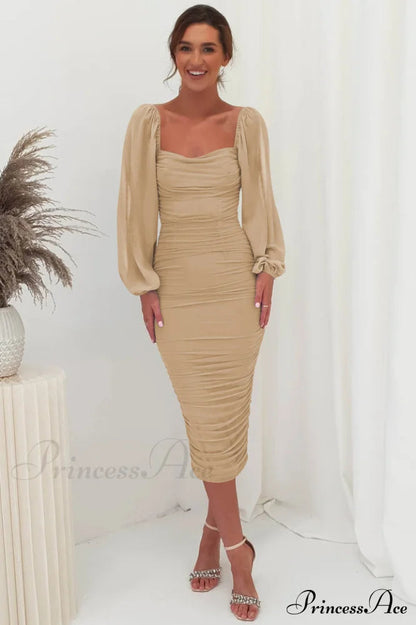 Brooklyn Love Stylish Midi Dress