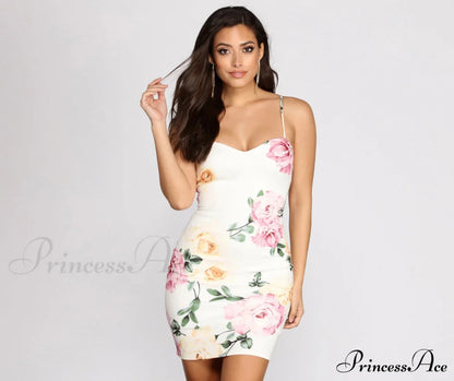 Budding Love Stylish Mini Dress