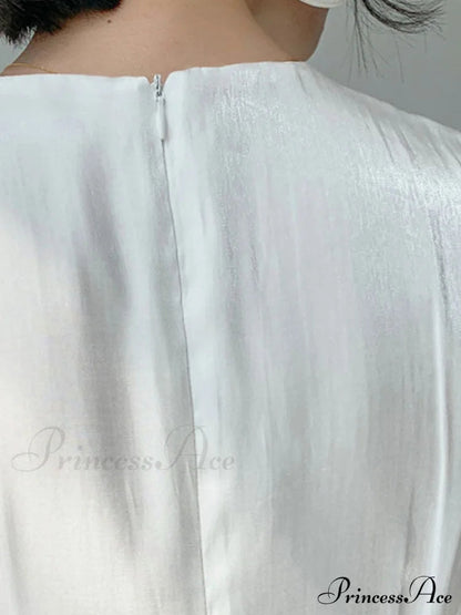Button Embellished Long Sleeve Midi Dress