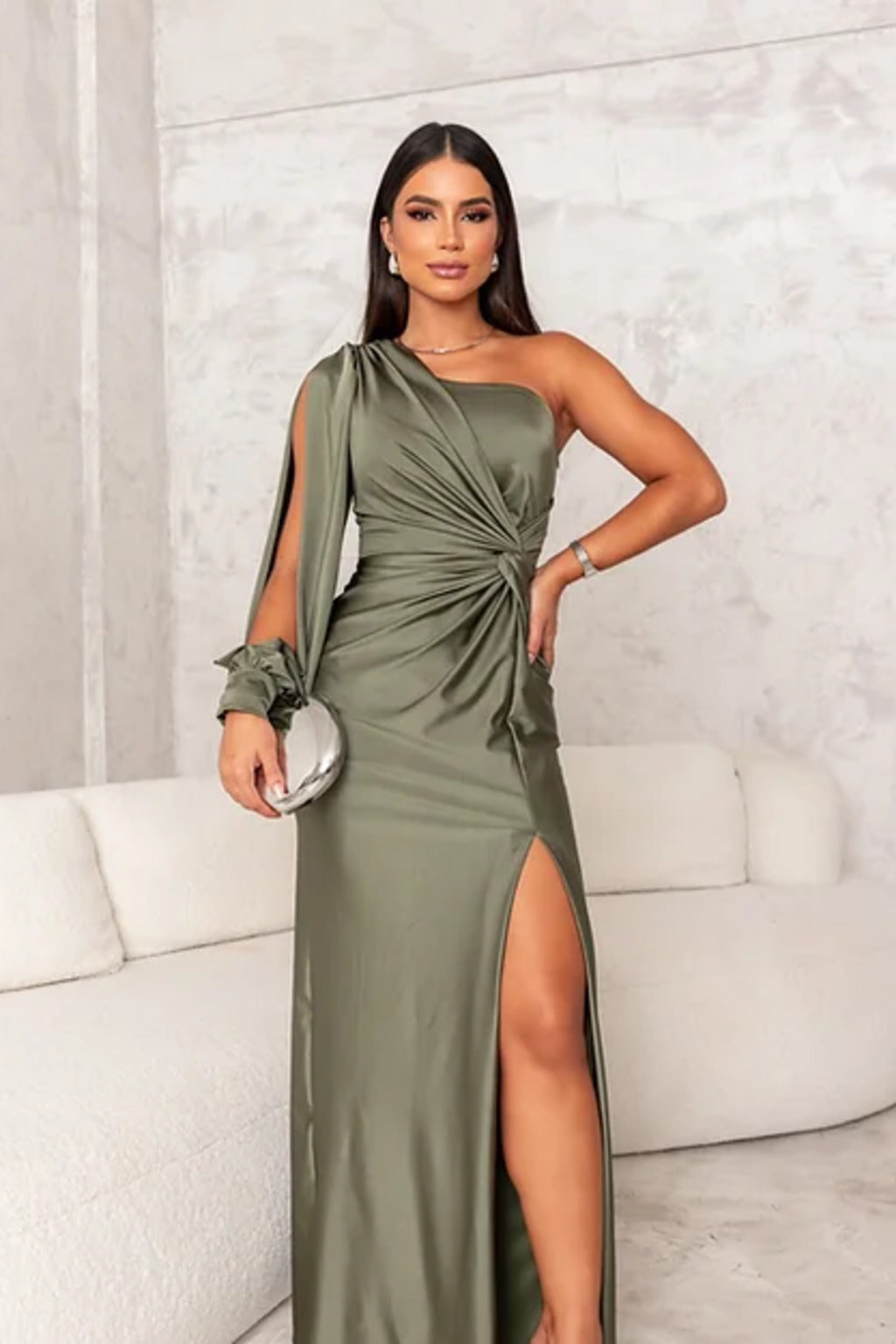 Alison - Slit Maxi Dress