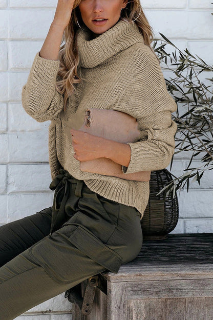 Turtleneck Pullover Sweater