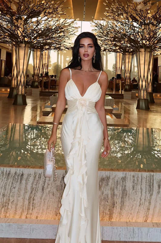 Satin Slip Maxi Dress