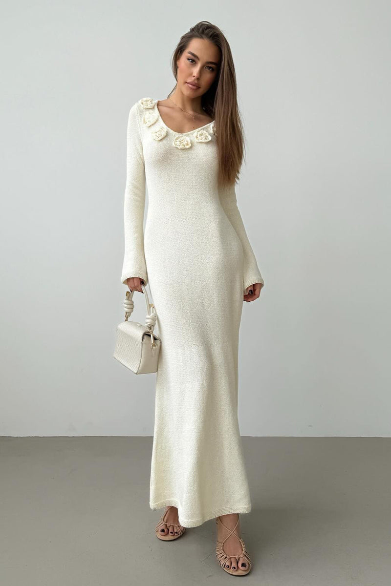 Long Sleeve Maxi Sweater Dress