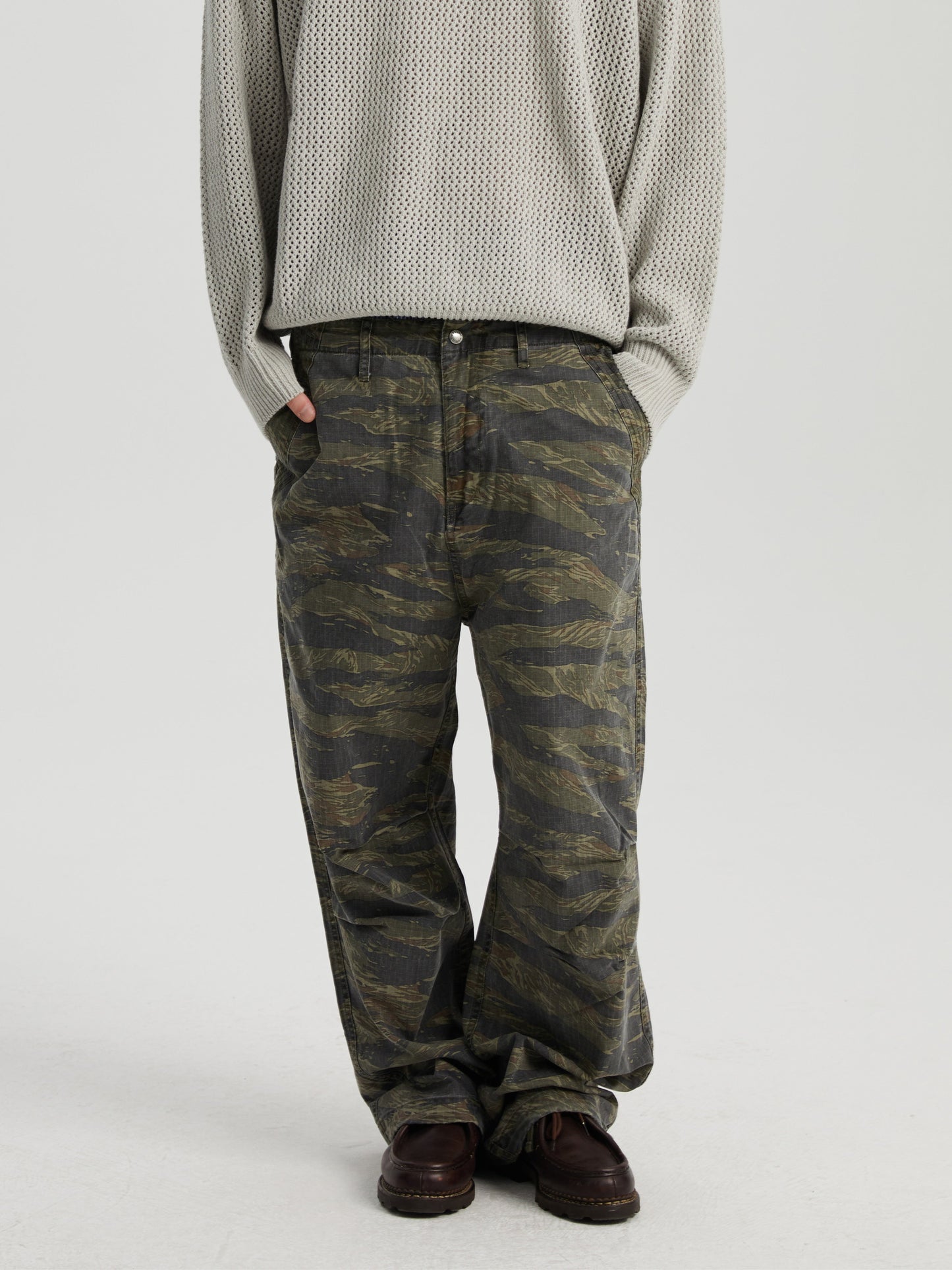 Rugged Tree Camouflage Old Work Pants