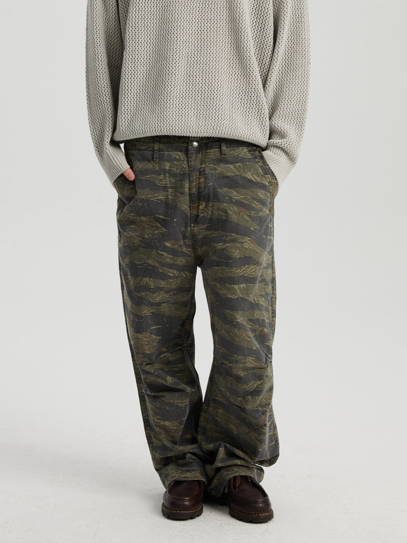 Rugged Tree Camouflage Old Work Pants