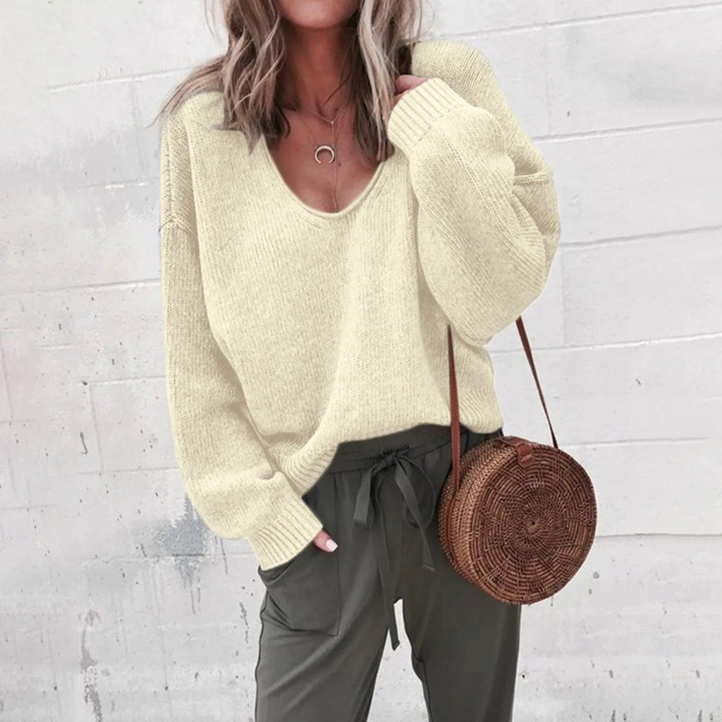 Cressida® | Elegant women's sweater with a V-neck