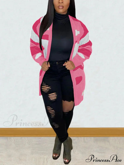 Camouflage Active Cardigan