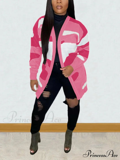 Camouflage Active Cardigan