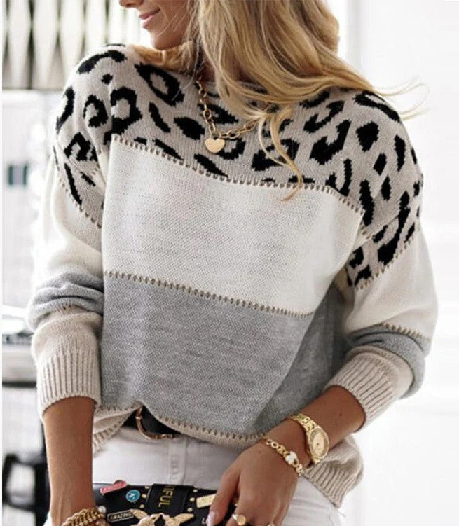 Kelly - Leopard Sweater