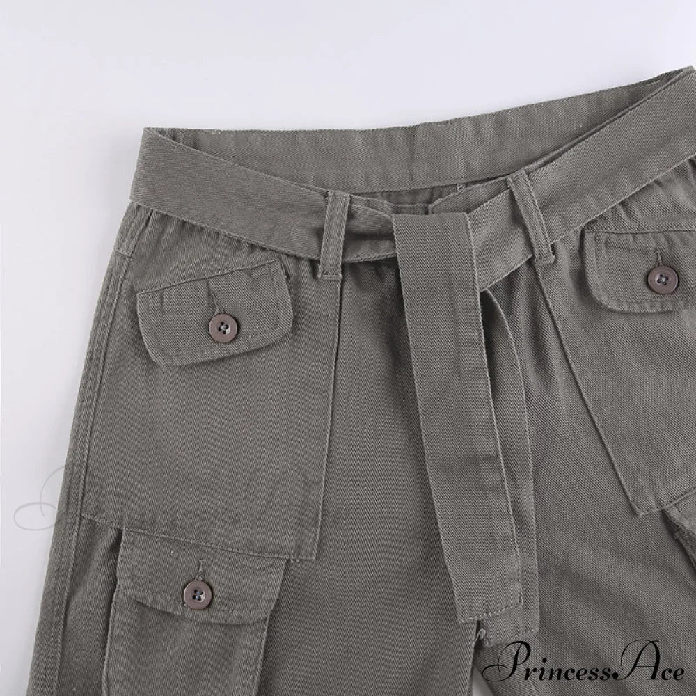 Cargo Mom Pants Baggy Low Leg Waist 90s Denim Wide Jeans Trousers Korean Grunge Hippie Outfits