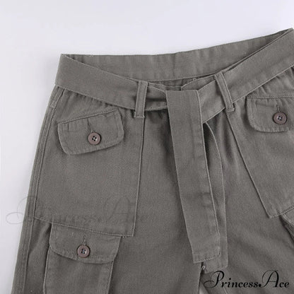 Cargo Mom Pants Baggy Low Leg Waist 90s Denim Wide Jeans Trousers Korean Grunge Hippie Outfits