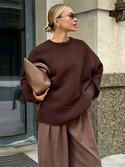 Retro Long Sleeve Sweater