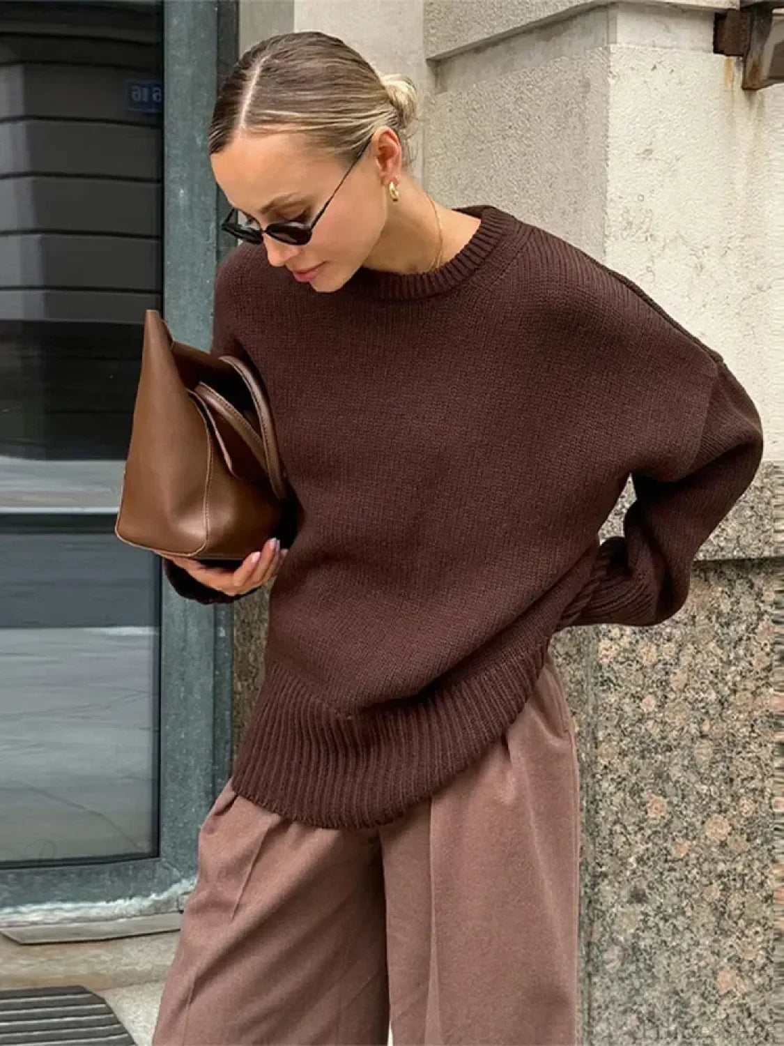 Retro Long Sleeve Sweater