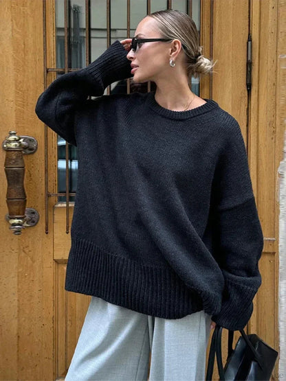 Retro Long Sleeve Sweater