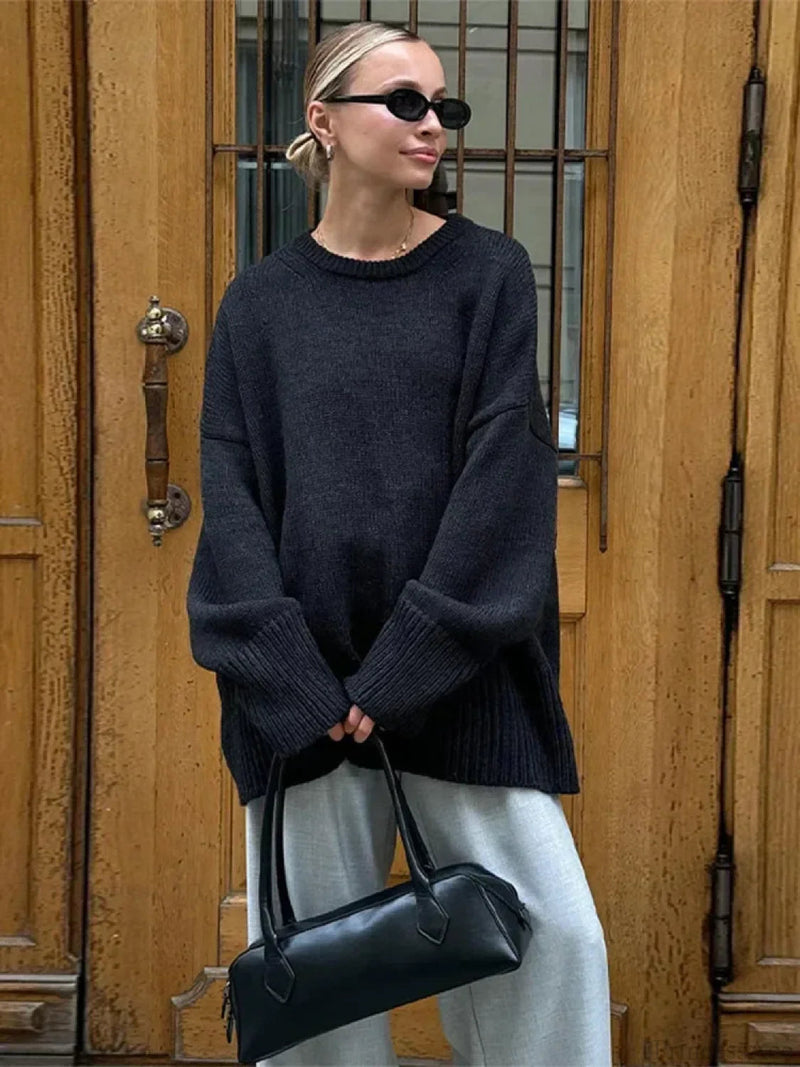 Retro Long Sleeve Sweater