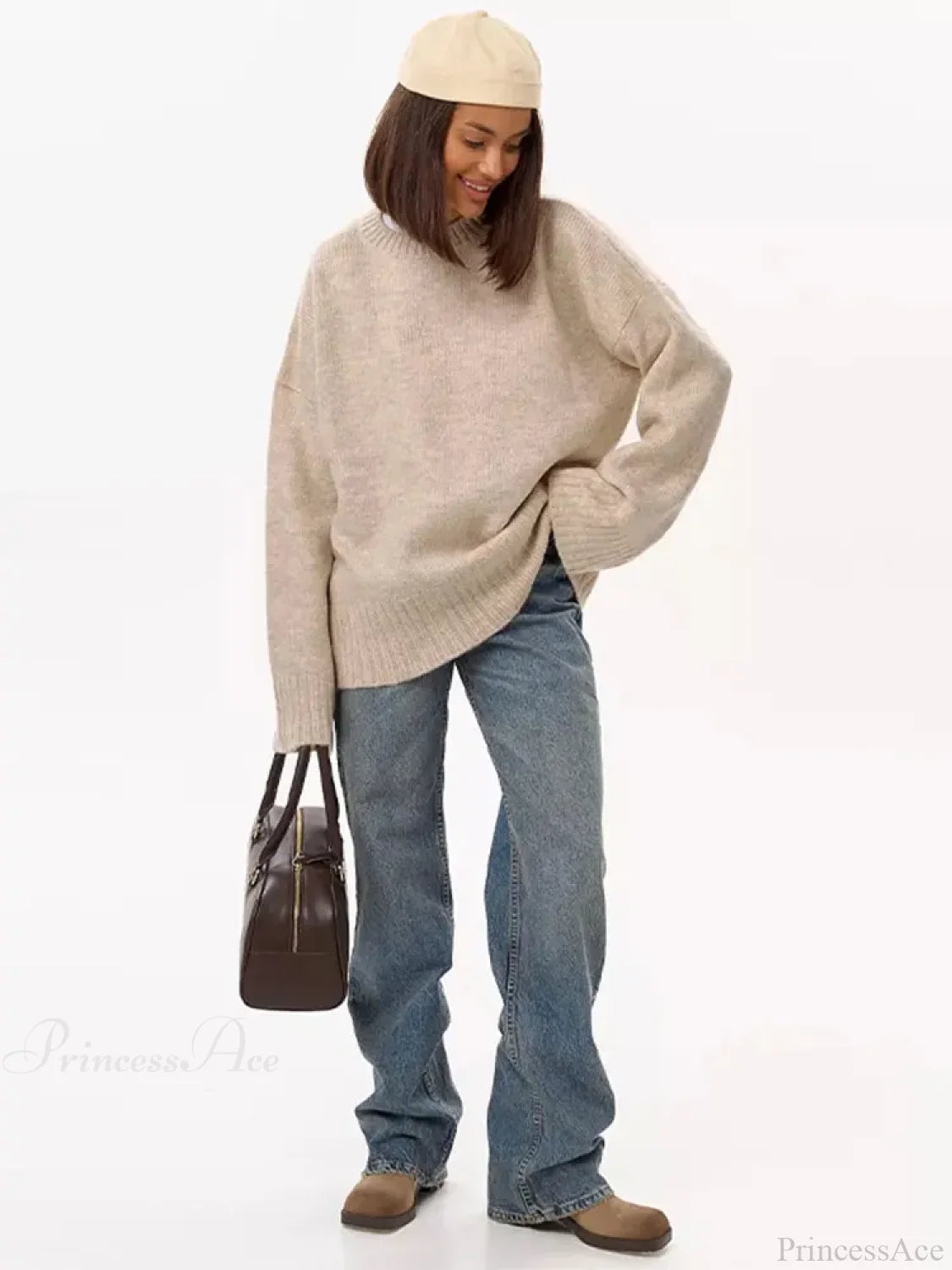Retro Long Sleeve Sweater