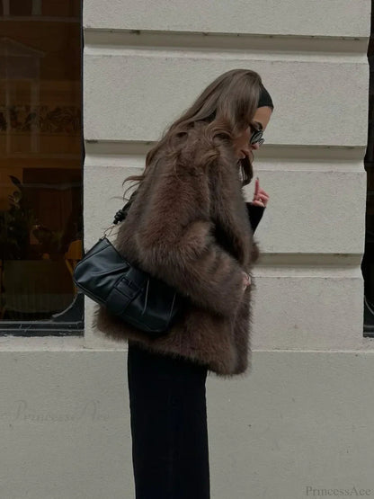 Thicken Warm Soft Coat