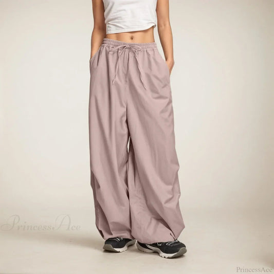 Wide Leg Sweatpants With Pockets