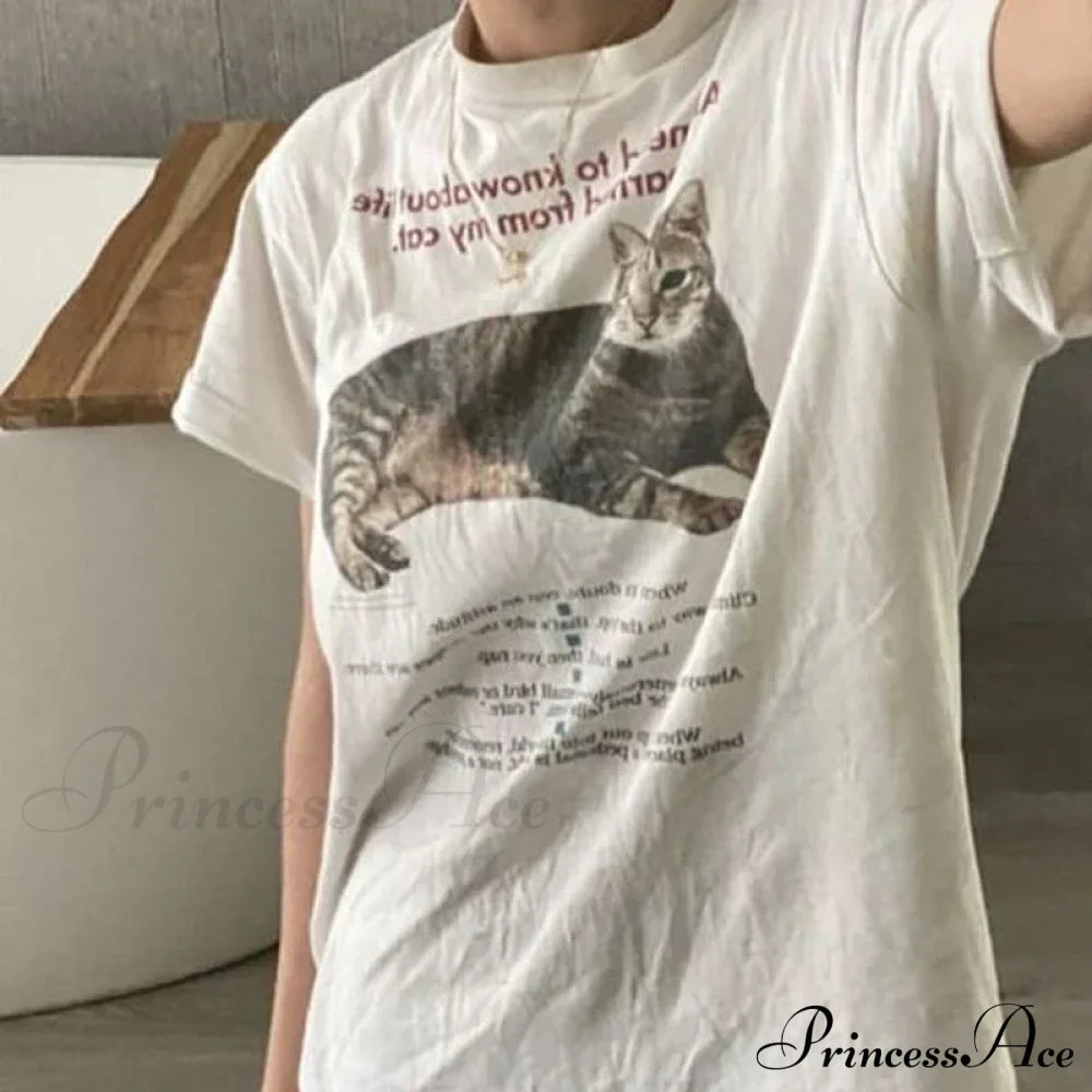 Cat Quotes Graphict-shirt