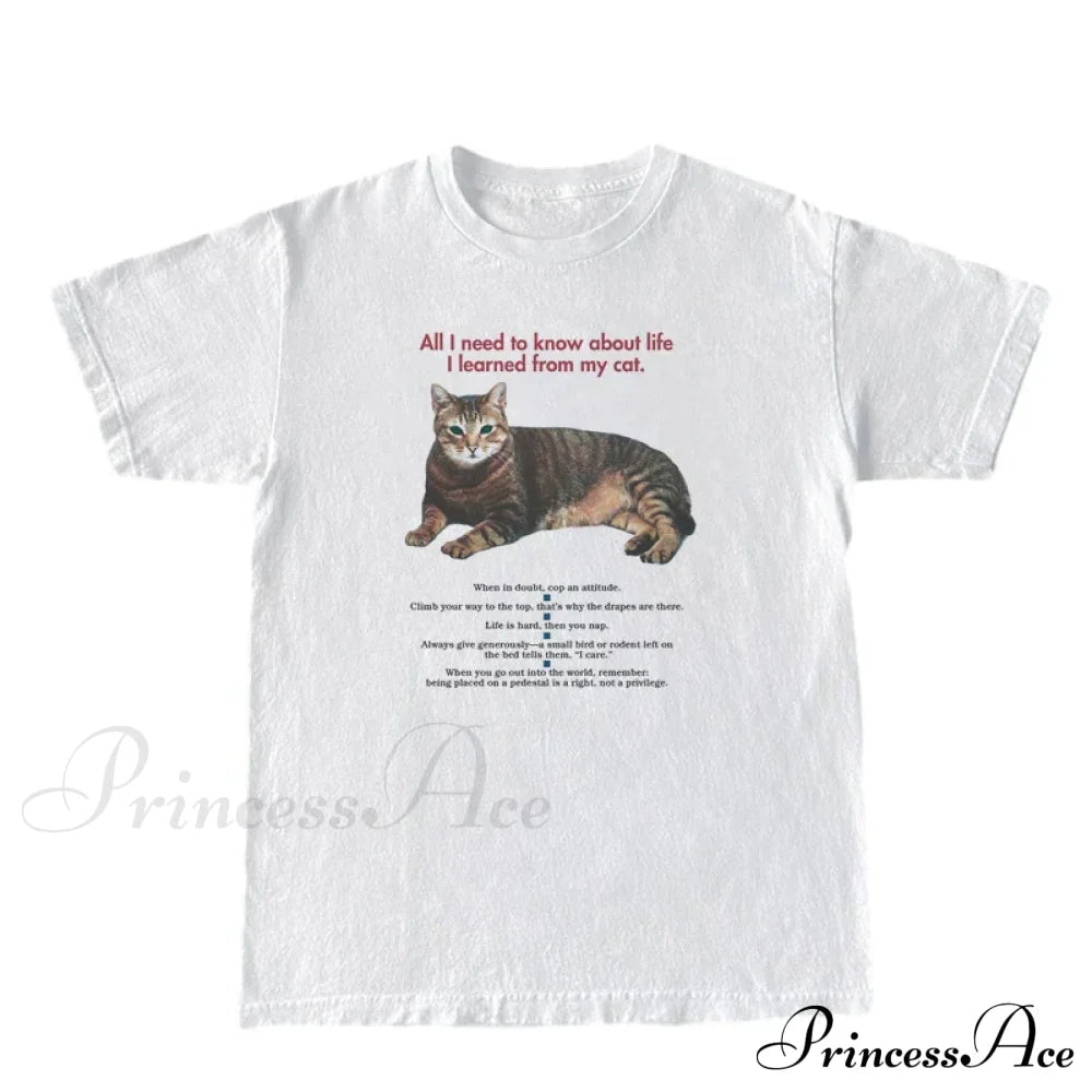 Cat Quotes Graphict-shirt