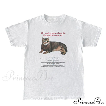 Cat Quotes Graphict-shirt