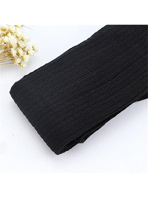 Autumn Winter ’s Skinny Slim Stretch Knitted Leggings High Waist Ribbed Warm Pants Trousers 2025fashion