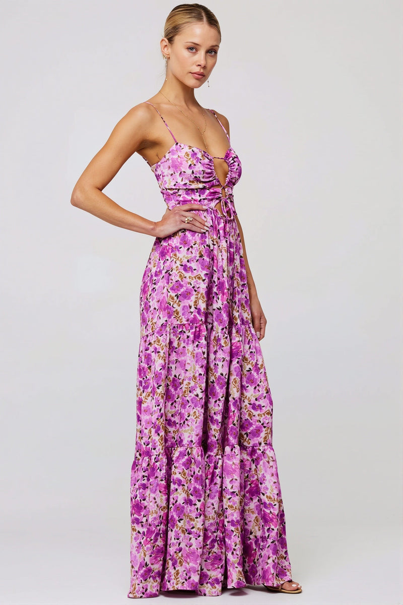Splice Swing Cami Maxi Dress