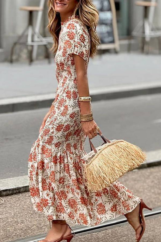 Beach Holiday Waist Tight Long Skirt