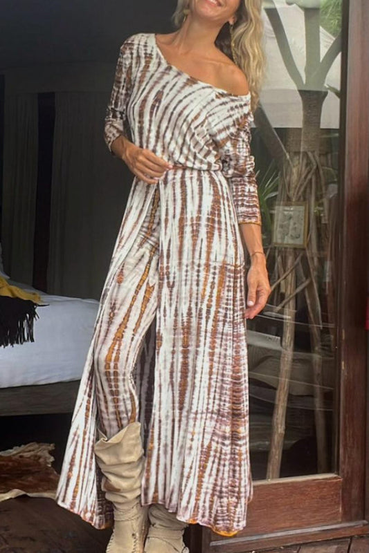 And Fashionable Desert Style Long Skirt