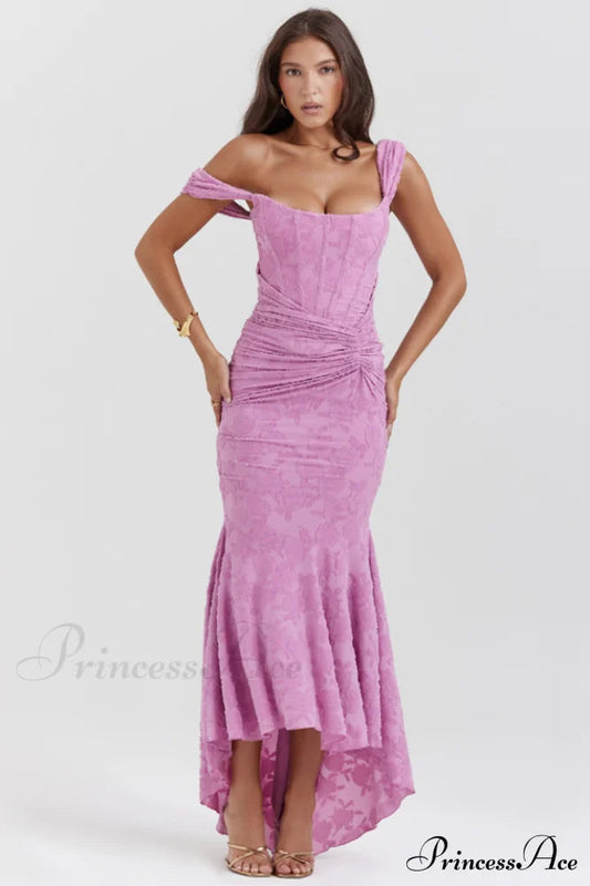 Cesca Rose Pink Charming Maxi Dress