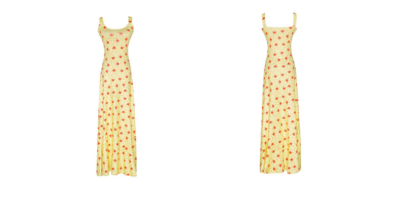 Yellow Resort Maxi Dress