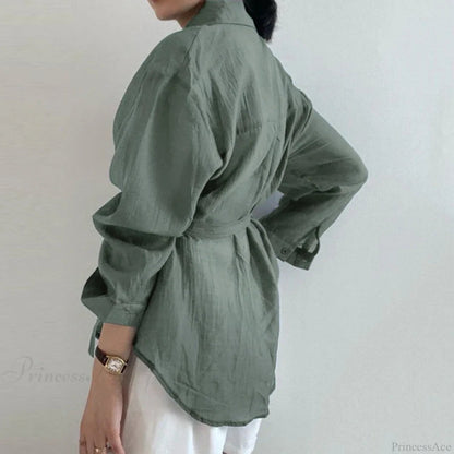 Long Sleeve Loose Sunscreen Blouse