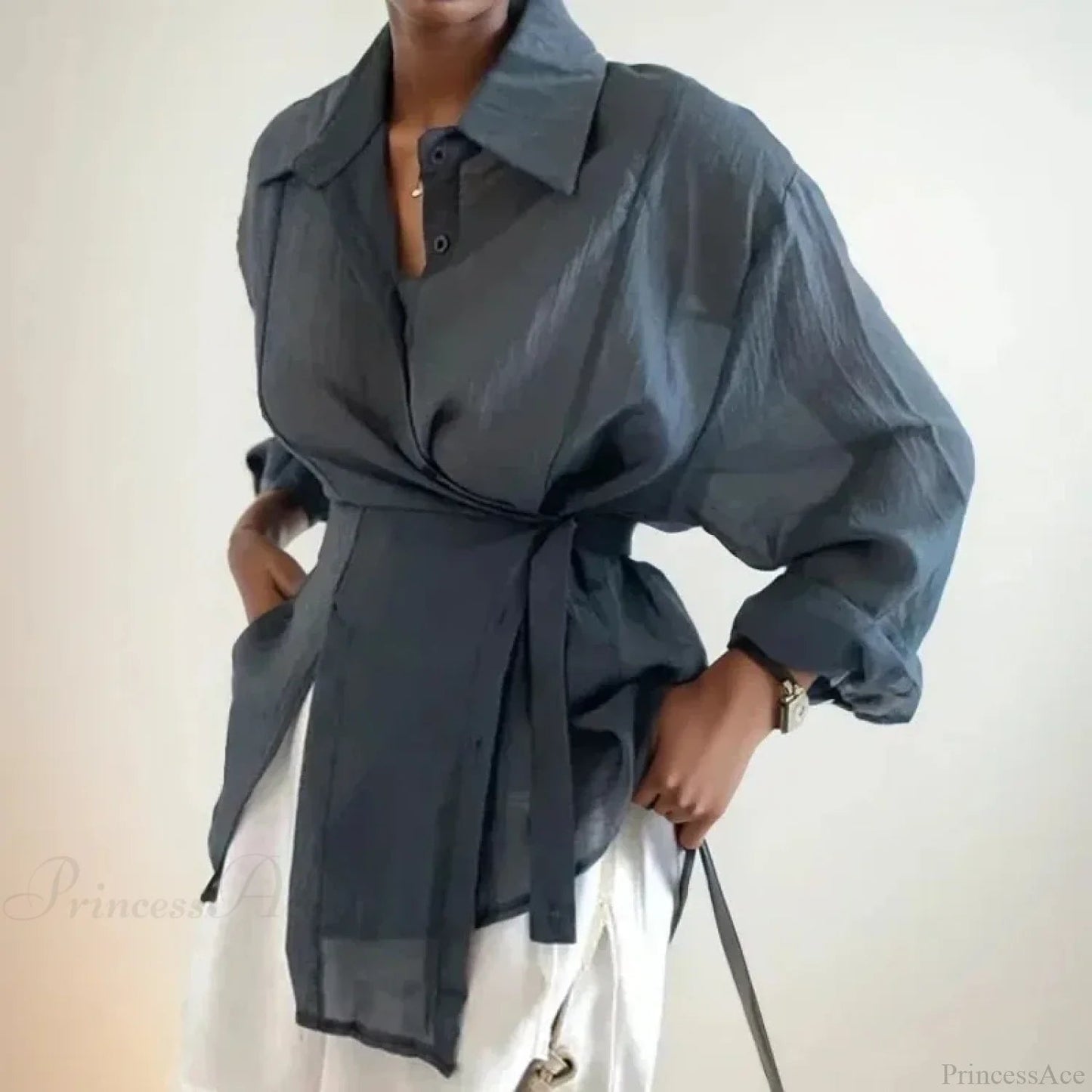Long Sleeve Loose Sunscreen Blouse