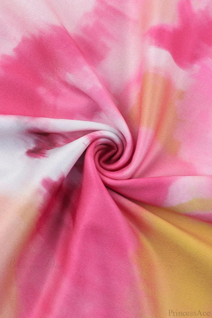 Tie Detail Spaghetti Strap Fitted Mini Dress