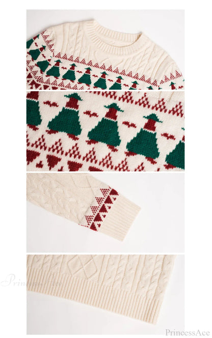 Christmas Tree Fair Isle Sweater