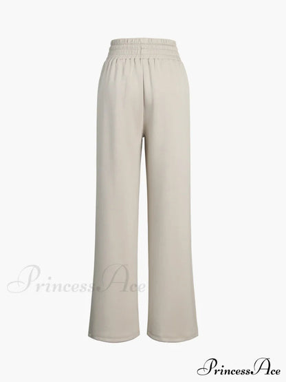 City Walk Graceful Wide Leg Sweatpants