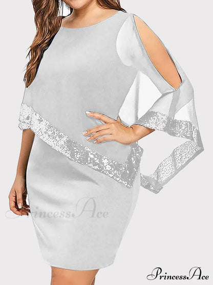 Cold Shoulder Long Sleeve Knit Top