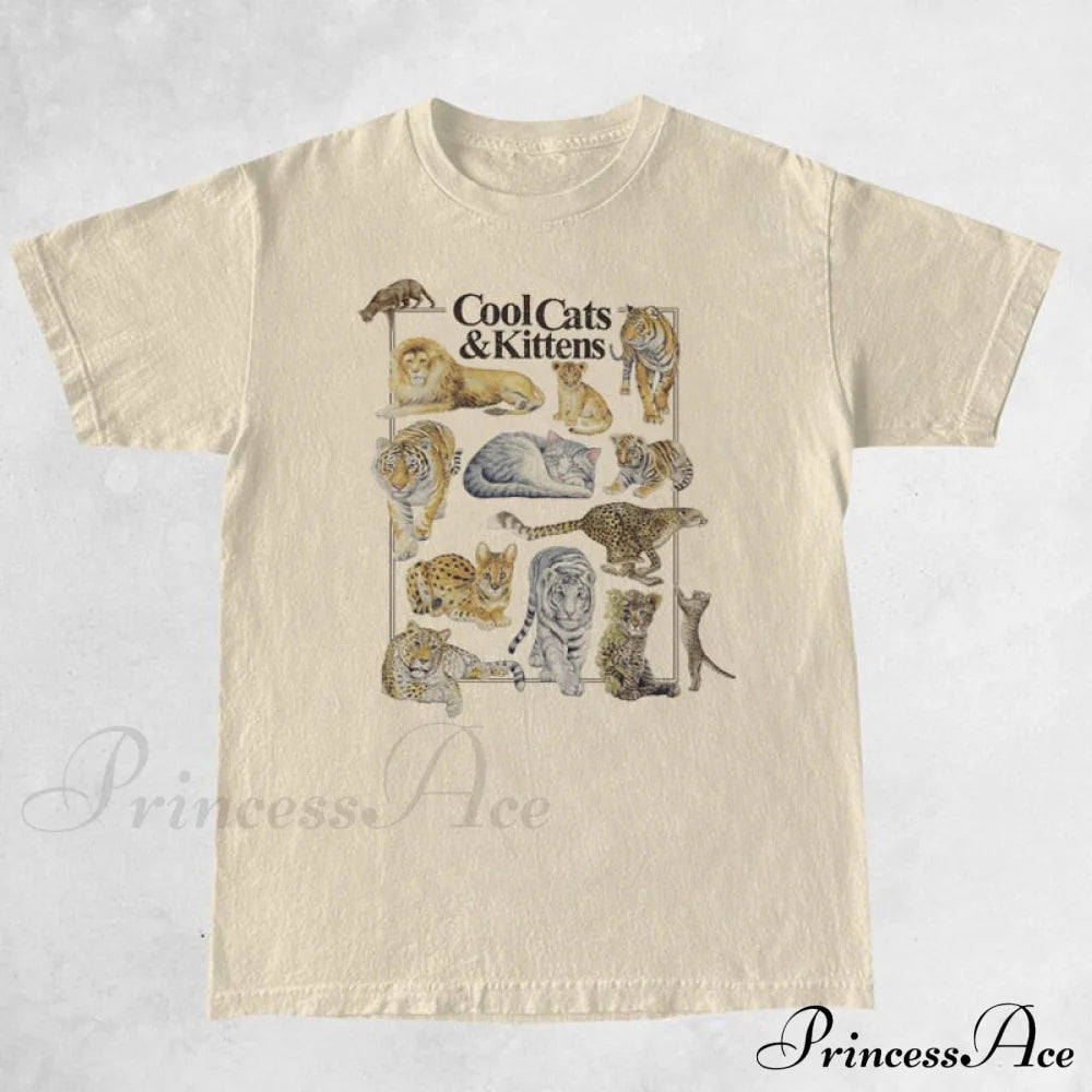Cool Cats and Charming Kittens Graphic T-shirt