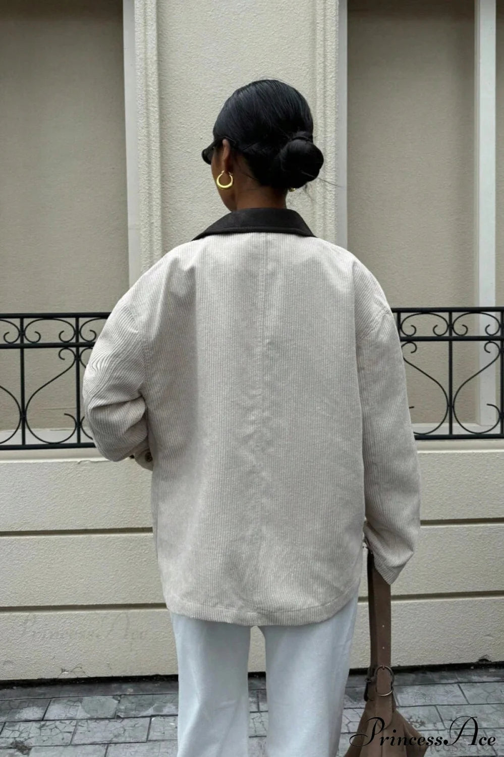 Corduroy Business Office Coat